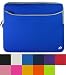 Assorted Colors - Extra Pocket Neorpene Laptop Sleeve Case with Compatible with Hewle...