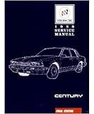 1988 BUICK CENTURY Service Shop Repair Manual Book