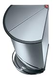 Review Hailo  / Brushed Steel Trento Designer Corner Pedal Waste Bin
