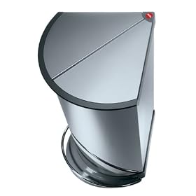 Stainless Steel Trento Designer Corner Pedal Waste Bin