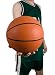 Male Basketball Player Holding Ball Isolated on White - 24H x 18W - Peel and Stick Wall Decal by Wallmonkeys