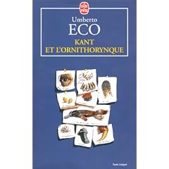 Kant et l'Ornithorynque