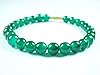 Prayer Beads Bracelet / Wrist Mala / Bracelets for Meditation & Yoga (Green Jade)