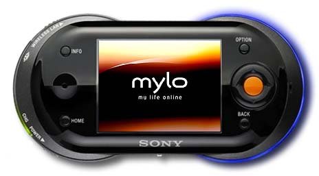 Sony mylo Personal Communicator COM-1 2.4 LCD-Black
