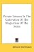 Book Private Lessons In The Cultivation Of The Magnetism Of The Sexes