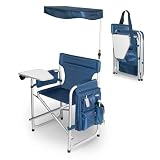 Navy Picnic Time Sports Chair Deluxe