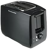 KitchenAid KTT340OB 2-Slice, Two-Slot Digital Toaster with Bagel and Warm Functions, Onyx Black