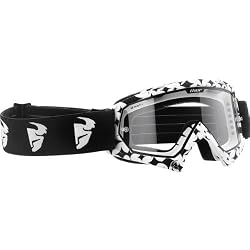 Thor MX Enemy Lounge Youth Dirt Bike Motorcycle Goggles - Black