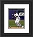 New York Mets Framed Jose Reyes Photo 15 X 18 - Black