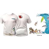 Buy American McGee - BAD DAY L.A. - TSUNAMI T-shirt, White by American McGee