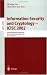 Book Information Security and Cryptology - ICISC 2002: 5th International Conference, Seoul, Korea, November 28-29, 2002Revised Papers (Lecture Notes in Com