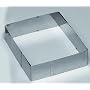 Kaiser Tortenrahmen 4-eck 60 mm ausziehbar 20x24cm-38x45cm