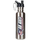 New York Islanders - NHL 26oz stainless steel water bottle with Pop-up Spout