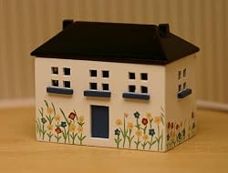Miniature Hand Painted Dollhouse for the Dollhouse