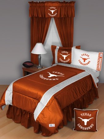 University of Texas Longhorns Sidelines Twin Bedding Set