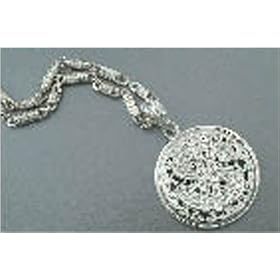 Dollar sign ( "$") spinning necklace