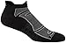 Darn Tough Men's Merino Wool No-Show Ultra-Light Cushion Athletic Socks, Black/Gray, X-Large