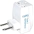 Ceptics 3 Outlet Travel Adapter Plug Type J for Switzerland