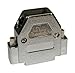 NORCOMP 993-025-020R121 D Sub Backshell, 993 Series, DB, 45??, ABS (Acrylonitrile Butadiene Styrene) Body