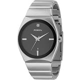 Fossil Mens Dress Watch - Sleek Black Dial by Fossil