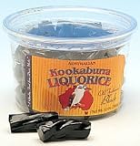 Kookaburra Cut Licorice - Black [12-Ounce Tub]