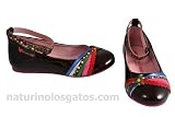Agatha Shoes 101982 Maroon Leather Bally Flat: Size 36 EU