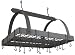 Old Dutch 30-by-20-Inch Rectangular Pot Rack, Graphite