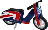 Kiddimoto Brit Pop Scooter Balance Bike