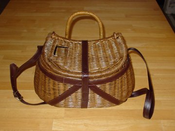 Antiqued Fly Fishing Creel