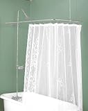 Tub Surrounds Bright Chrome, Rectangular Surround and Hardware