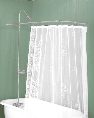Shower Sets Bright Chrome and Hardware