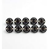 Partsam 10x T10 168 Twist Lock Wedge instrument Panel Dash Light Bulb Base Sockets