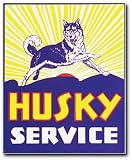Signpast Reproduction Vintage Sign, HUSKY SERVICE