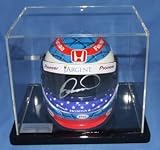 Danica Patrick Autographed Mini Racing Helmet with Acrylic Display Case