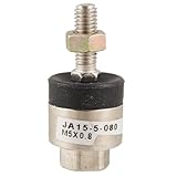 uxcell 空気圧フローティングジョイント　シルバートンブルーメタルラバー製　スレッドロッド　JA15-5-080