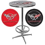 Corvette C5 Pub Table - Black - Game Room Products > Pub Tables > Automotive