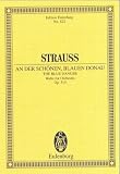 An der sch�nen blauen Donau op.314, Partitur
