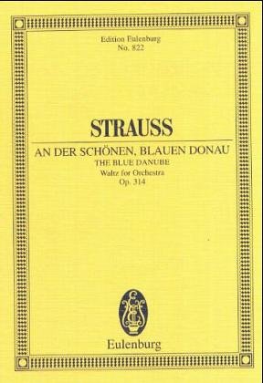 An der sch�nen blauen Donau op.314, Partitur