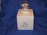 Me To You Large Globe - Two Tatty Teddies in Pink Hats & Scarf - Size 100mm