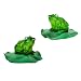 Vonsolar VSE01022 Resinous Floating Frog Craftwork Solar Light x2