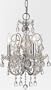 Crystorama Imperial 3224-CH-CL-S Swarovski Crystal 4LT 240w (16"H x 14"W) Chandelier Chrome