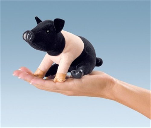 Childrens Toyshop  Toys : Pig Finger Puppet