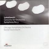 Lutoslawski: Concerto For Orchestra; Symphony No. 3