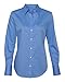 Calvin Klein Ladies' Non-Iron Dobby Pindot Button Down Shirt