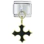 Celtic Cross Black Special Categories Italian Charm