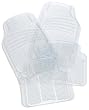 Continental 4 Piece Rubber Floor Mats - Clear