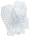 Rubber Queen 70506 4-Piece Vinyl Floor Mats (Clear)