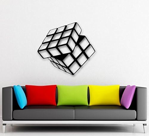 XX Plus Fashion Wall Decal Rubik'S Cube For Living Room Arts Games Room Sticker For You
