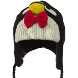 Toddler Animal Wool Ski Hat - Penguin W15S10F