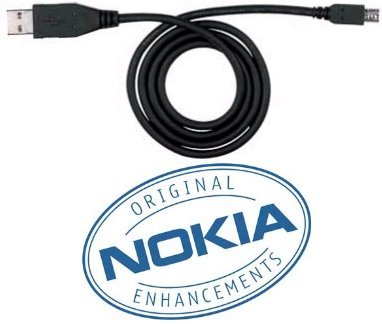 Nokia DKE-2 Connectivity Cable for Nokia 3109 3110 3500 5200 5300 6110 6120 6121 6267 6290 6300 6301 7390 7500 E51 E90 N76 N800 N91 N95 N95 8GB